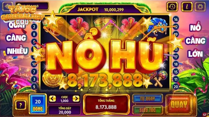 Tổng quan về game nổ hũ 68game bài 