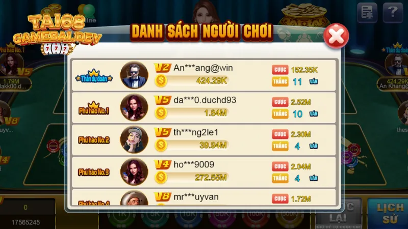 Hướng dẫn tham gia đánh Bầu cua trực tuyến tại 68gamebai