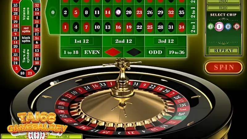 Tỷ lệ trả thưởng Roulette tại 68 Game bài